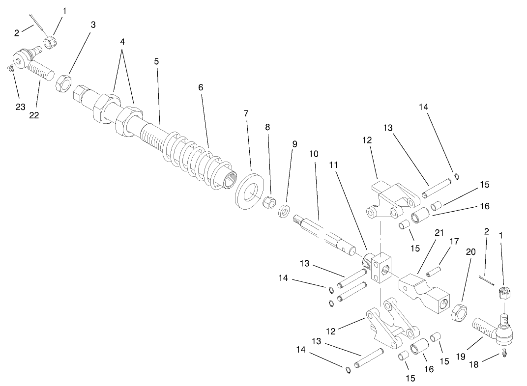 Wing Deck Latch Assembly