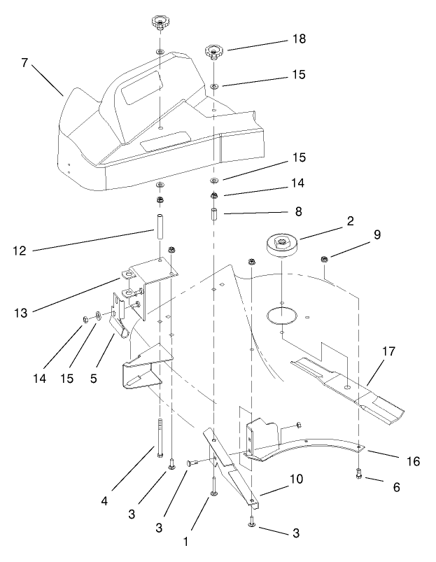Deck Components Assembly