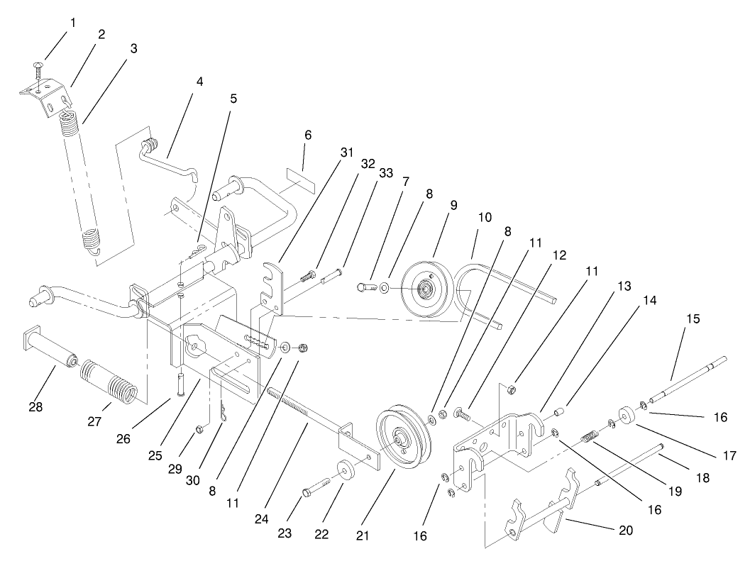 Pulley And Hitch Assembly