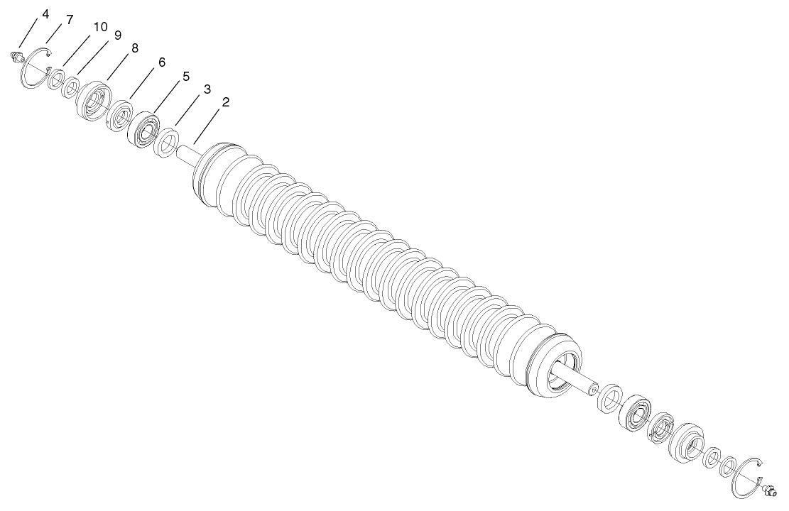 Shoulder Roller Assembly No. 104-3369 (optional)