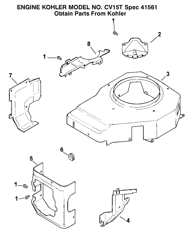 Blower Housing And Baffles