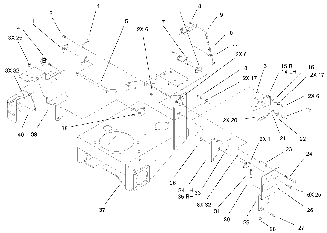 Pivot & Linkage Assembly
