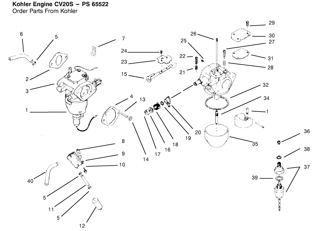 Carburetor/fuel Pump