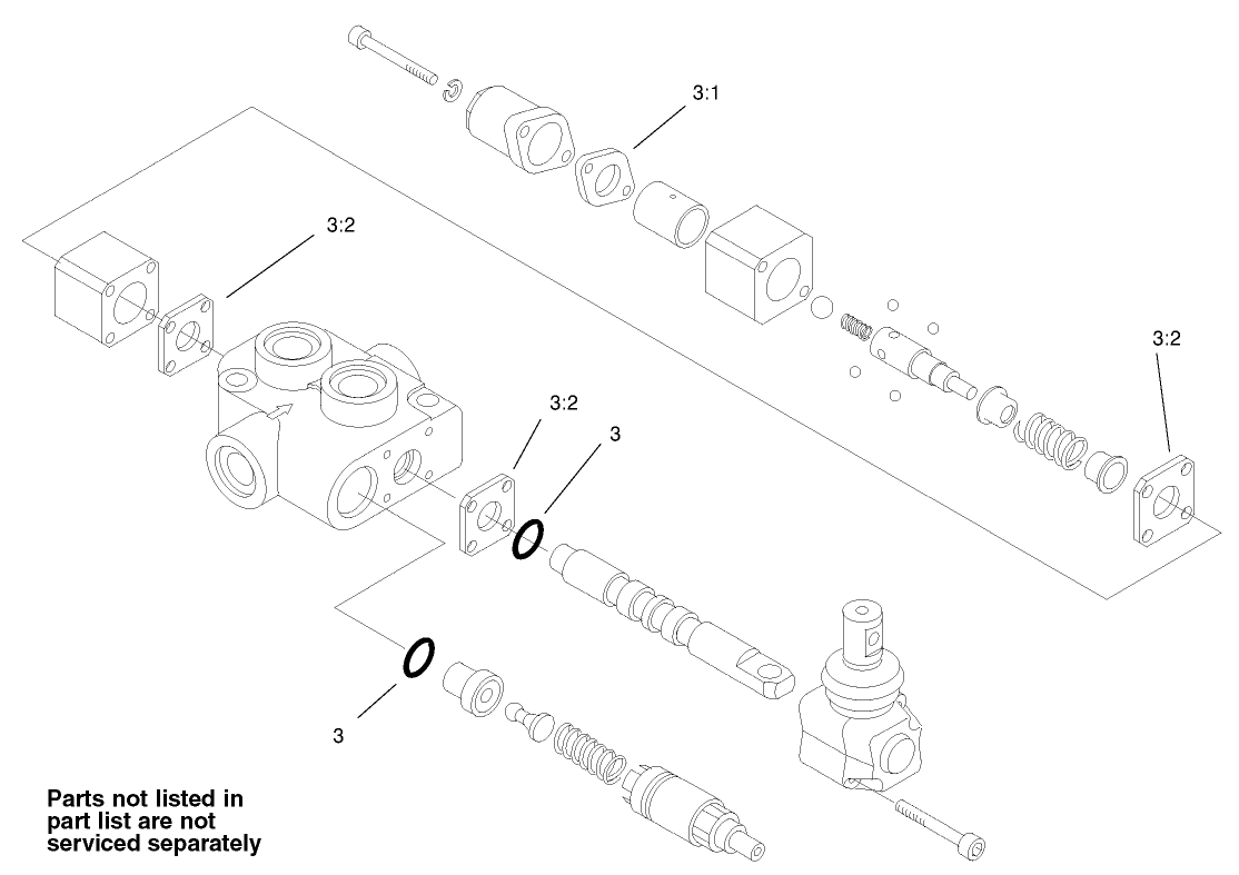 Hydraulic Valve Assembly No. 99-3077