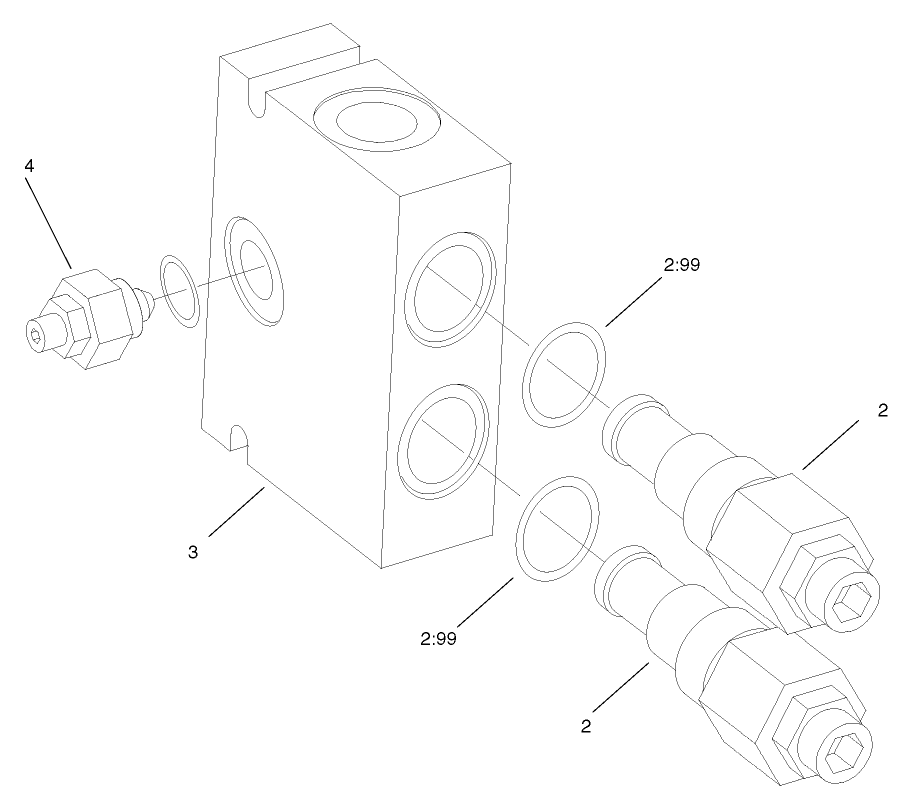 Counterbalance Valve Assembly No. 99-3040