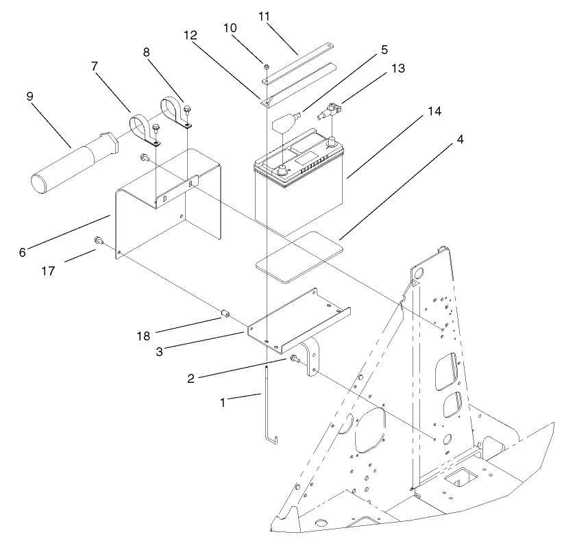 Battery Mount Assembly