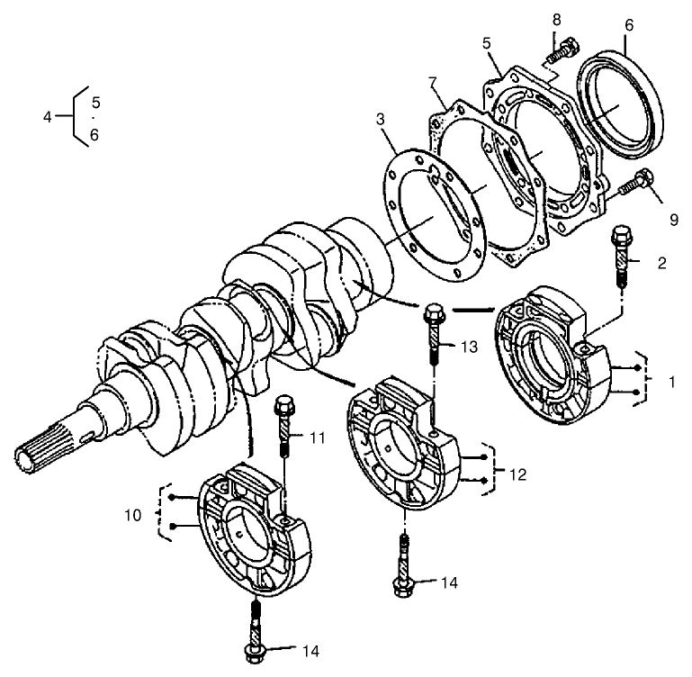 Main Bearing Case Assembly