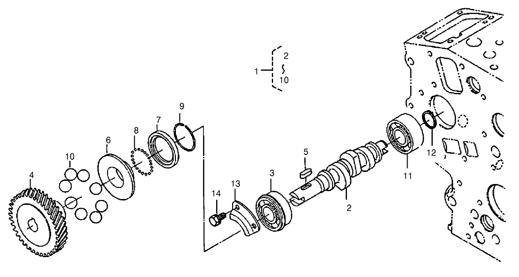 Fuel Camshaft Assembly