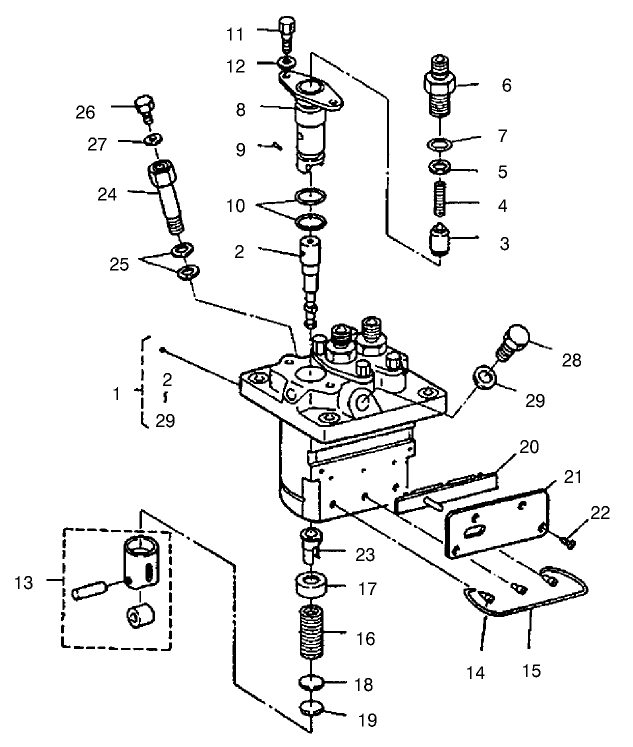 Injection Pump (complete Parts)