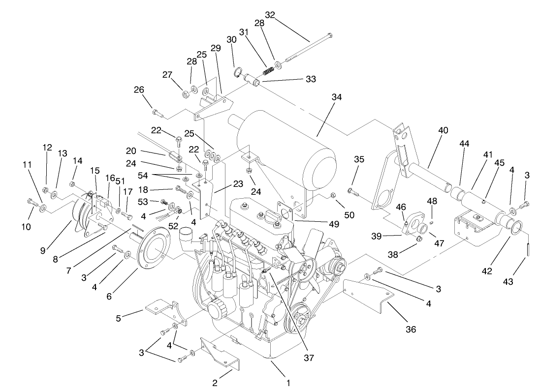 Engine Installation Assembly