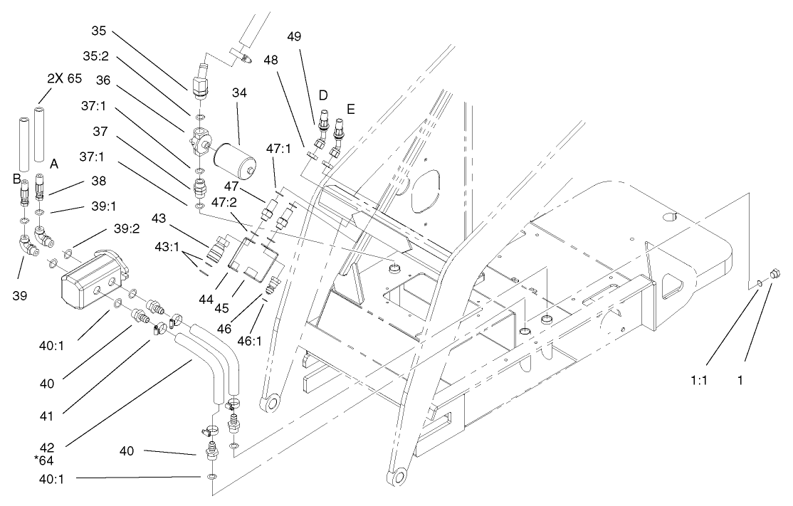 Hydraulic Assembly (continued)