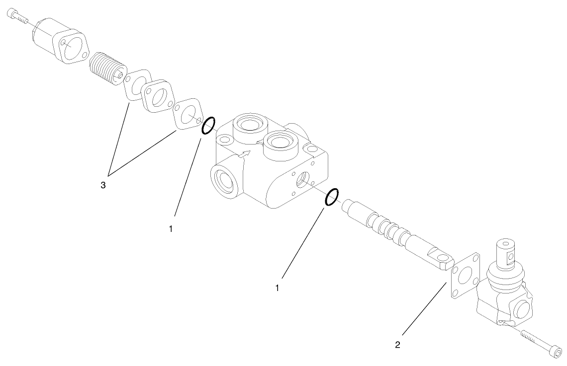 Hydraulic Valve Assembly No. 99-3072