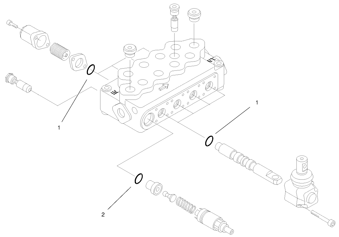 Hydraulic Valve Assembly No, 98-4732