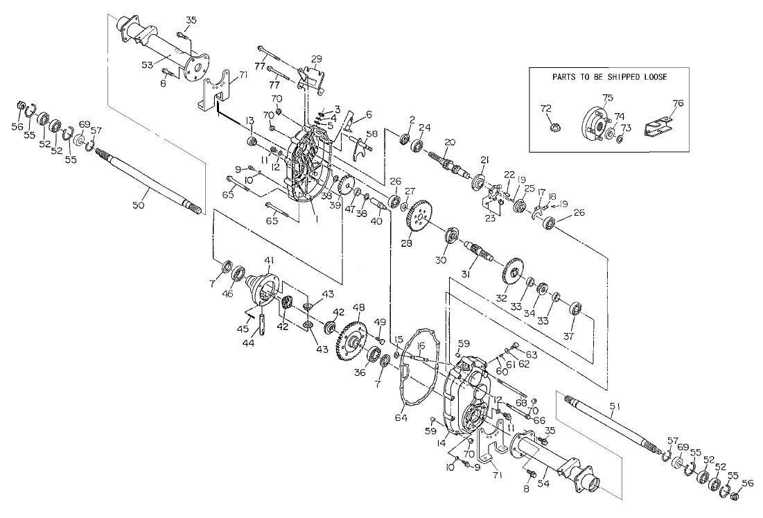 Transaxle Assembly No. 99-7941