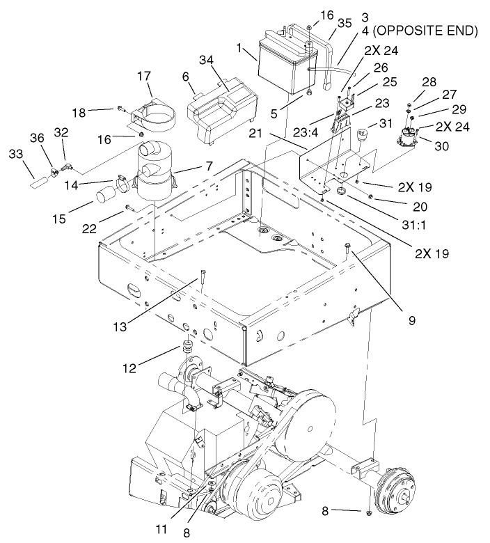 Driven Mount Assembly