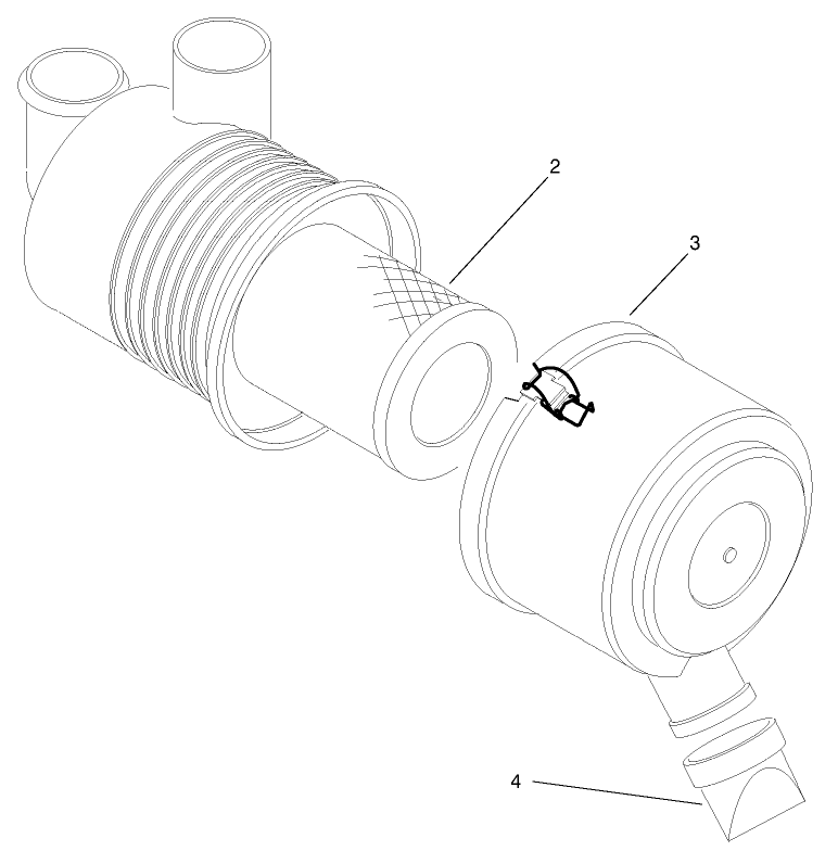 Air Cleaner Assembly No. 99-7120