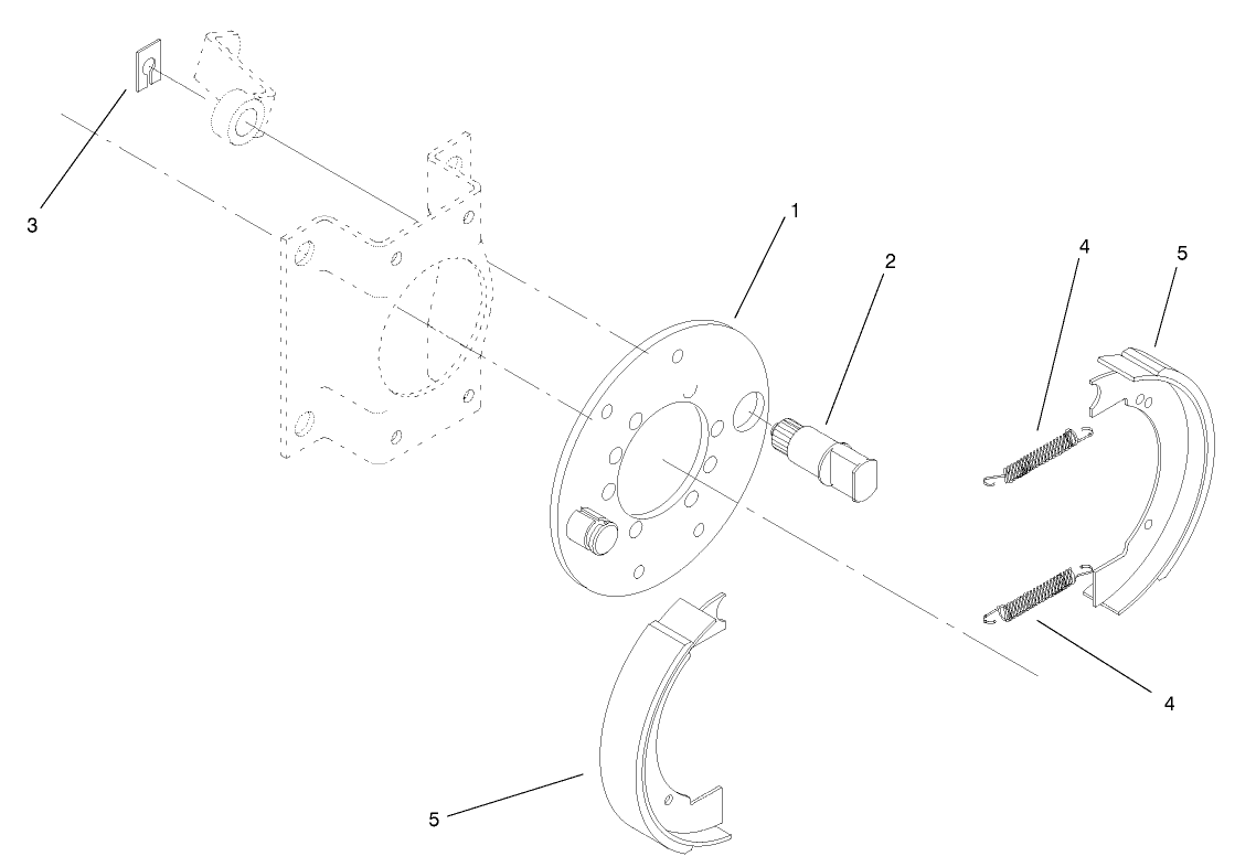 Brake Assembly No. 71-1500