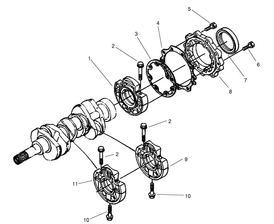 Main Bearing Case Assembly