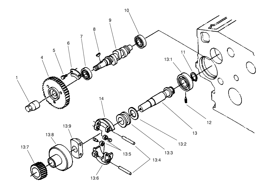 Fuel Camshaft Assembly