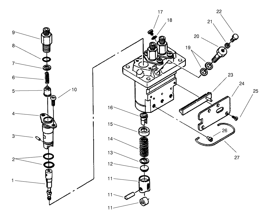 Injection Pump Assembly No. 98-9643
