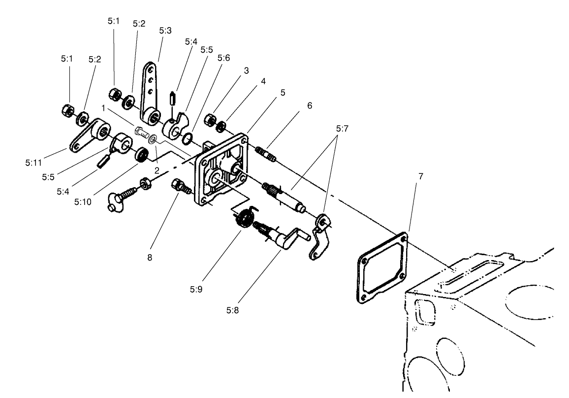 Speed Control Plate Assembly