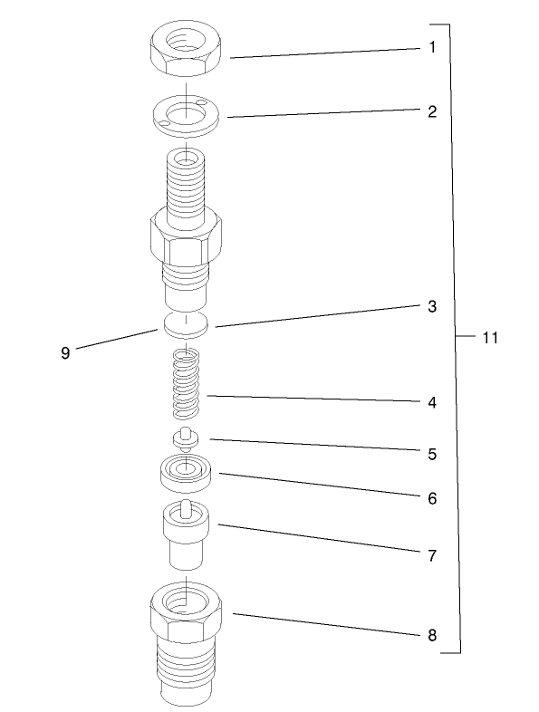 Nozzle Holder Assembly No. 98-9468