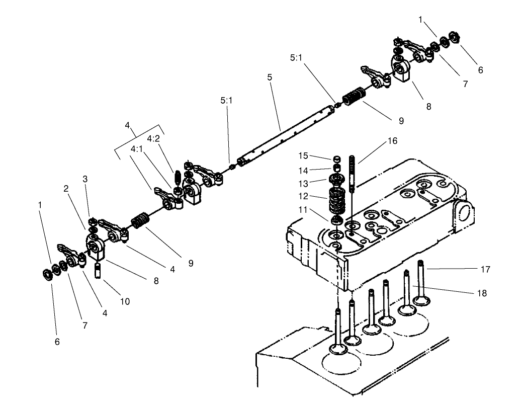 Valve And Rocker Arm Assembly