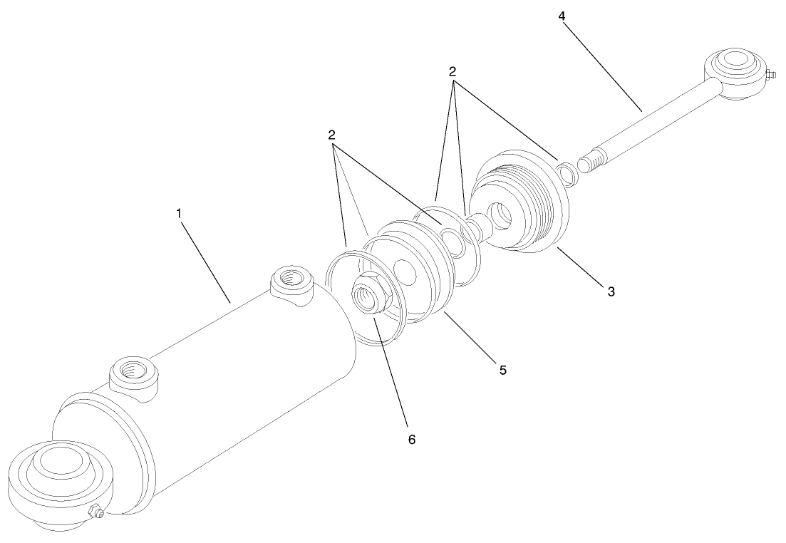 Hydraulic Cylinder No. 76-2070