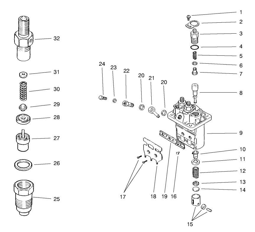 Fuel Injection Pump Assembly