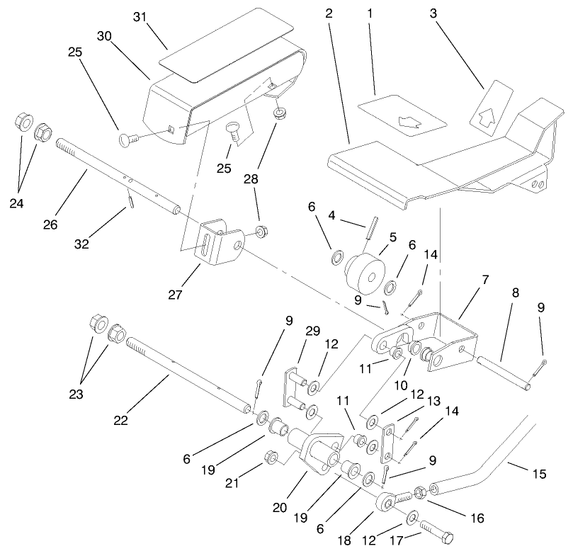 Traction Pedal Assembly