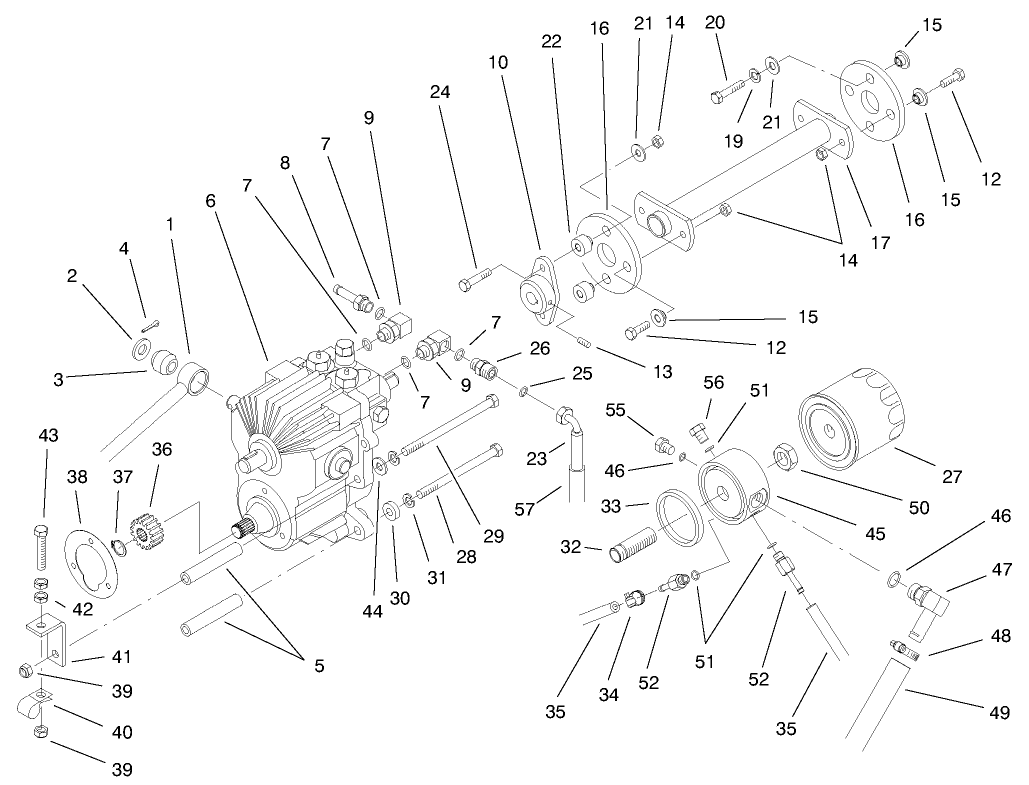 Transmission & Drive Coupling Assembly