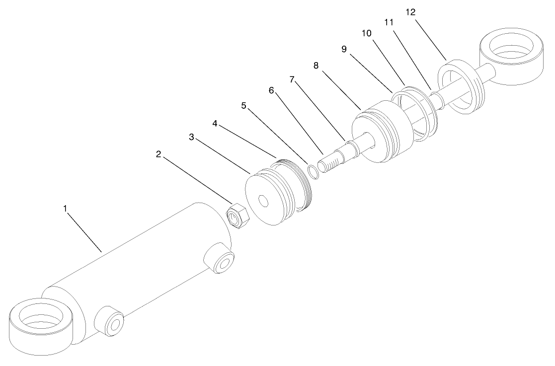 Steering Cylinder No. 99-2415