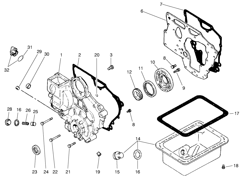 Crankcase Assembly