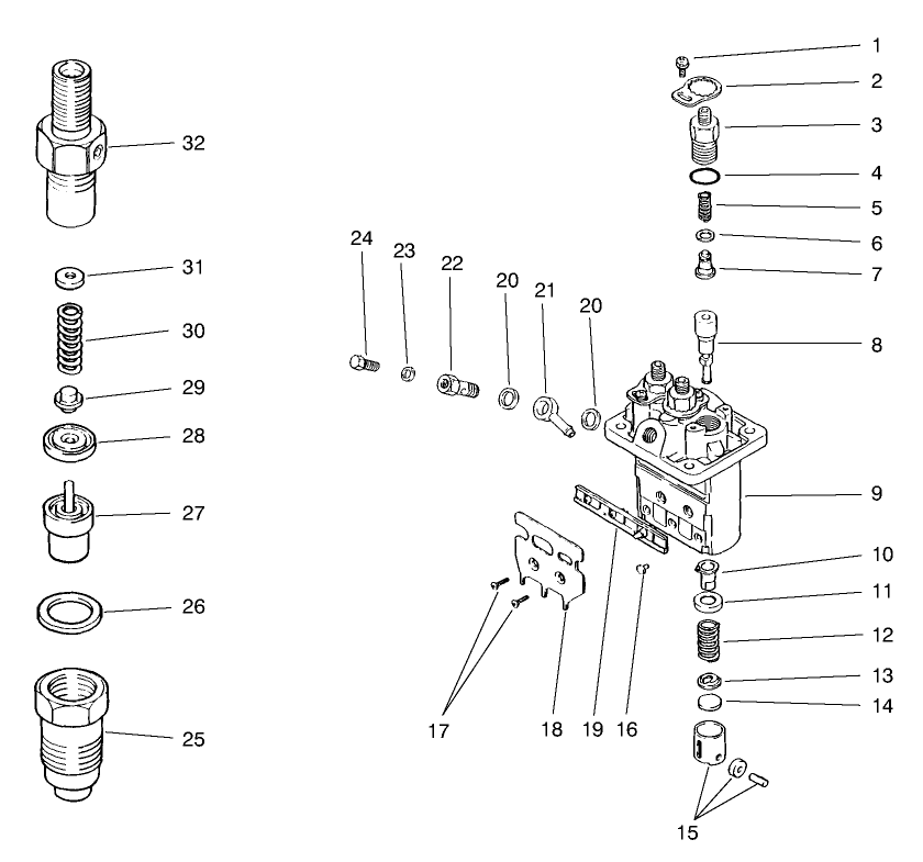 Fuel Injection Pump Assembly