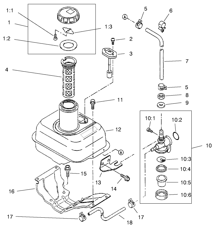Engine Fuel Tank Assembly