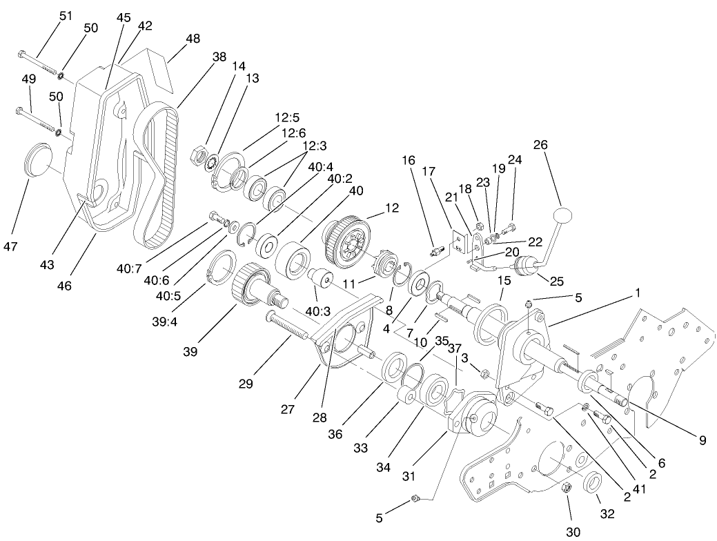 Reel Drive Assembly