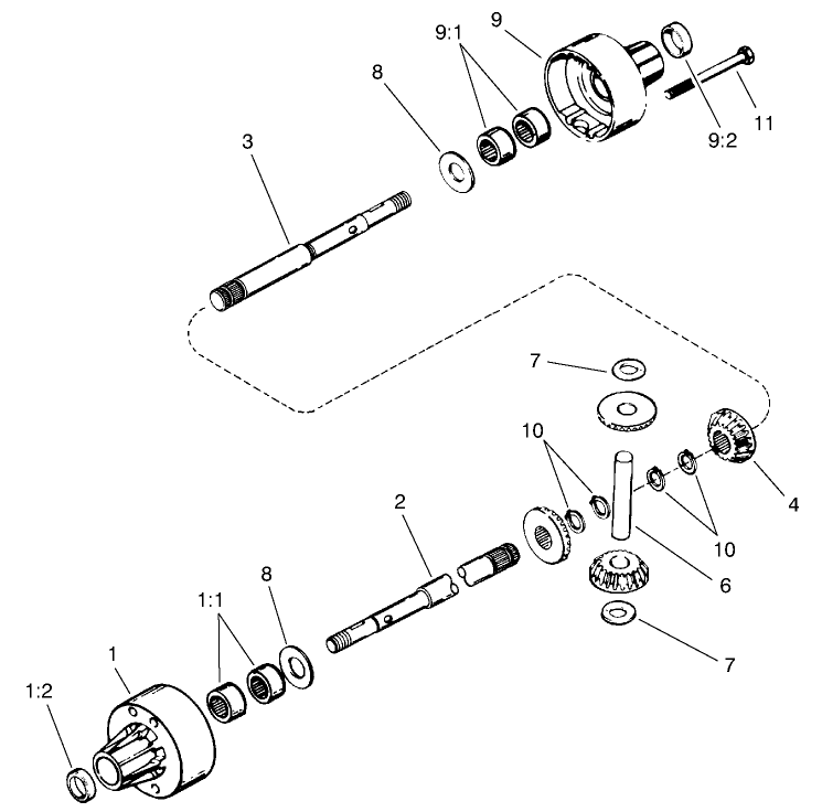 Differential Assembly Peerlees Model No. 100-116