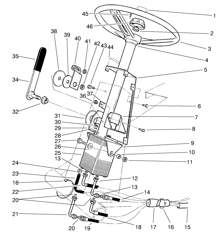 Power Steering Assembly