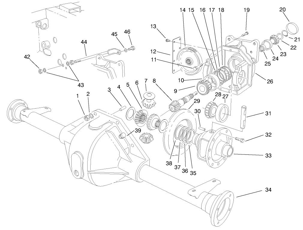 Differential Assembly No. 86-9600