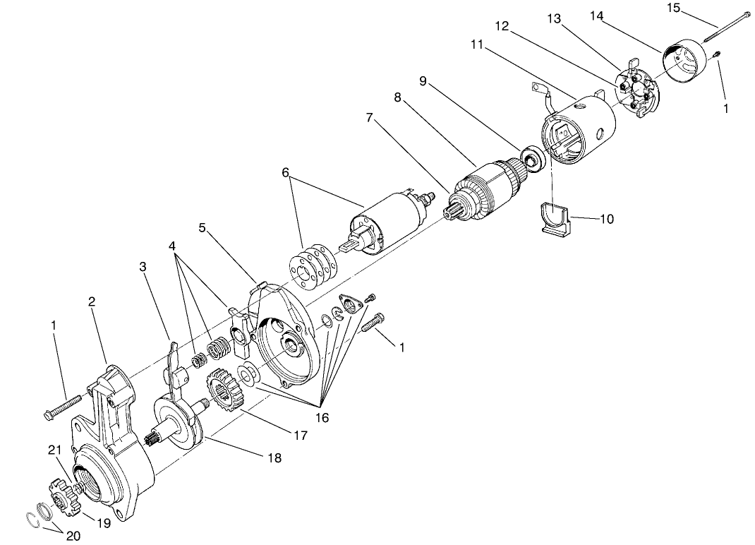 Starter Assembly No. 46-7610