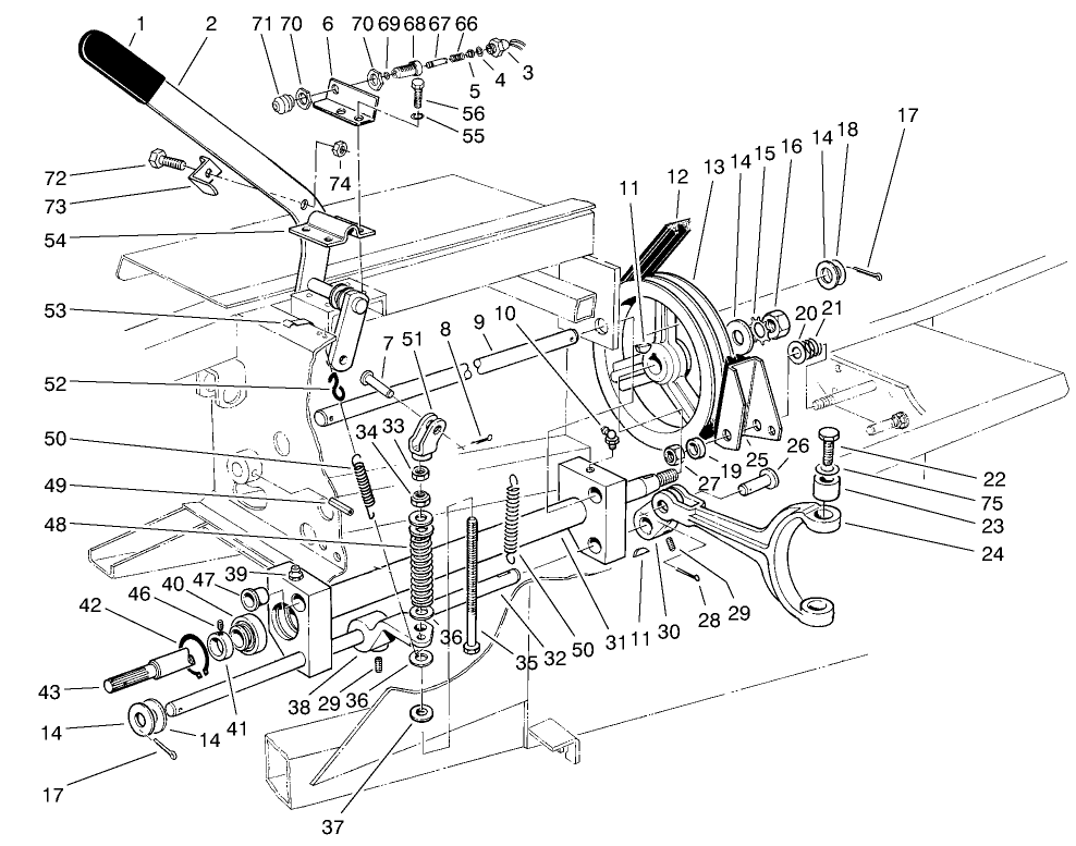 Power Take Off (pto) Assembly