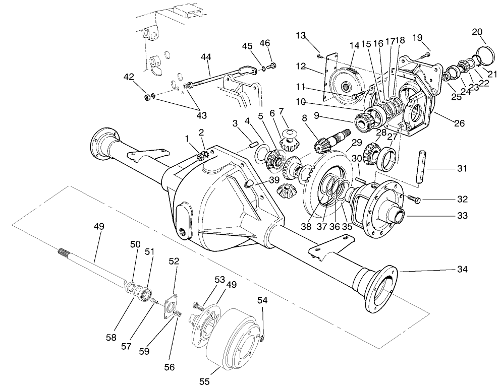 Differential Assembly No. 86-9600
