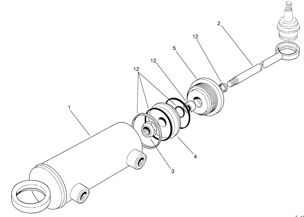 Hydraulic Cylinder No. 92-7828