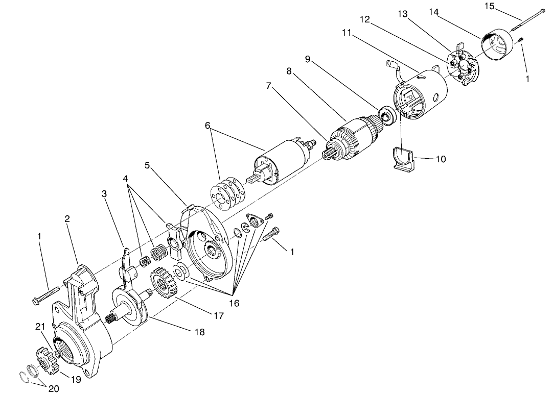 Starter Assembly No. 46-7610