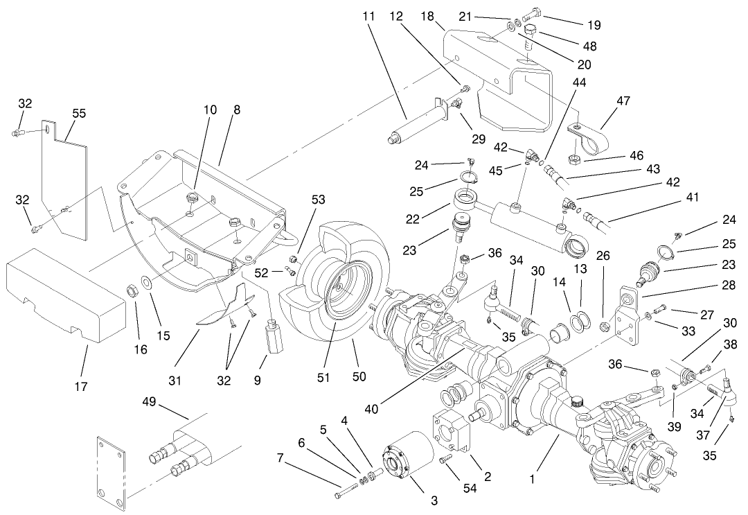 Rear Axle Assembly