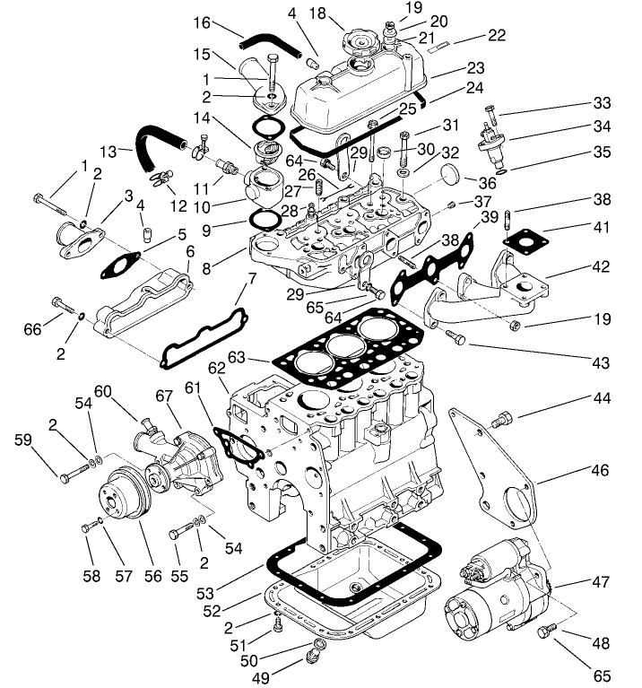 Engine Assembly (continued)