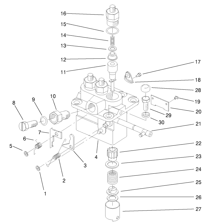 Fuel Injection Pump Assembly