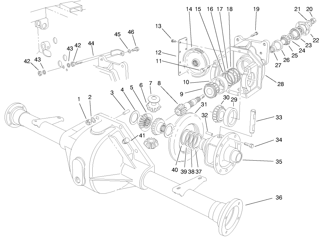 Front Axle Assembly No. 86-9630