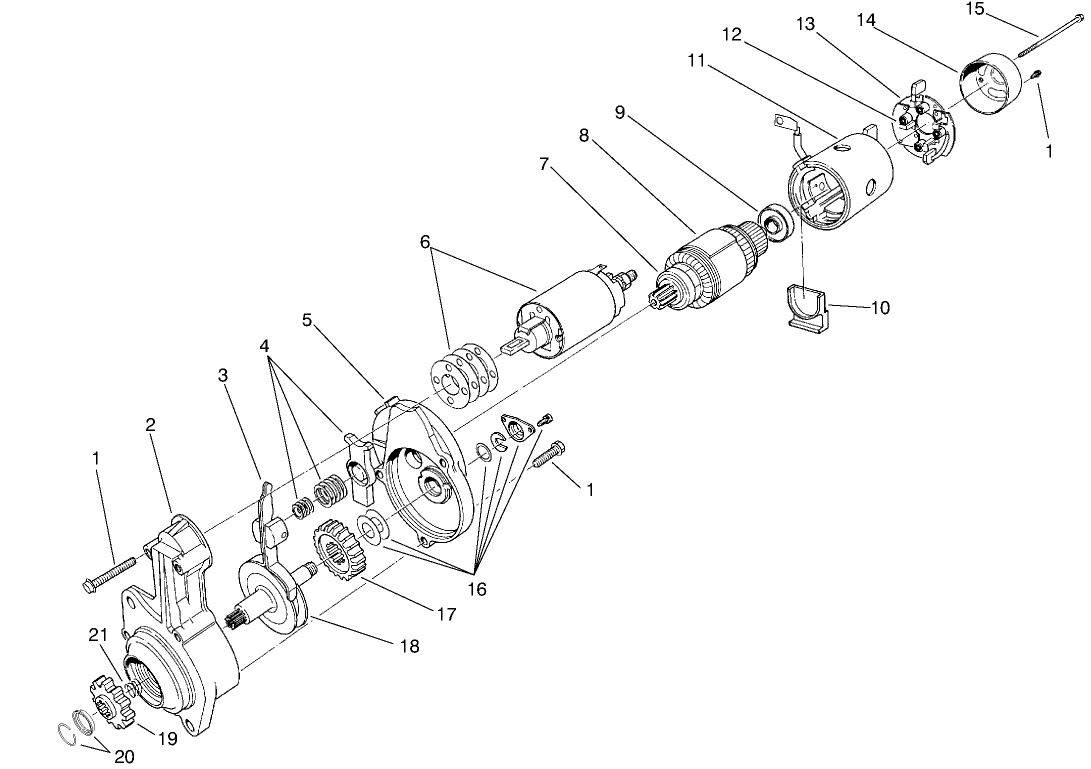 Starter Assembly No. 46-7610