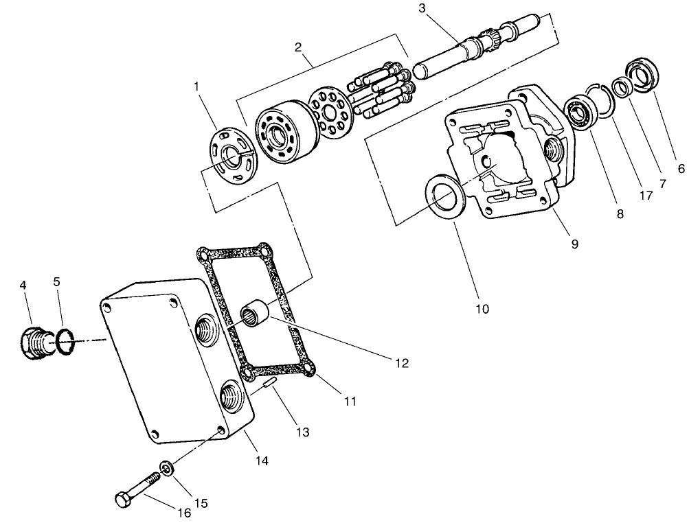 Hydraulic Motor No. 92-2556-01